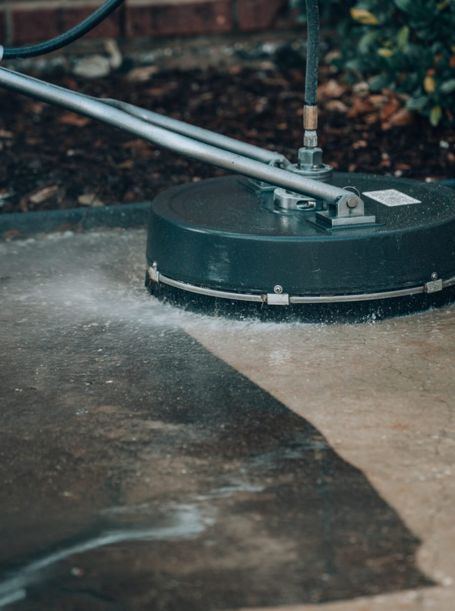 Close,Up,Pressure,Washing,Drive,Way